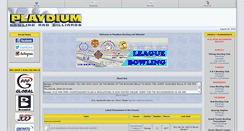 Desktop Screenshot of playdiumbowling.com